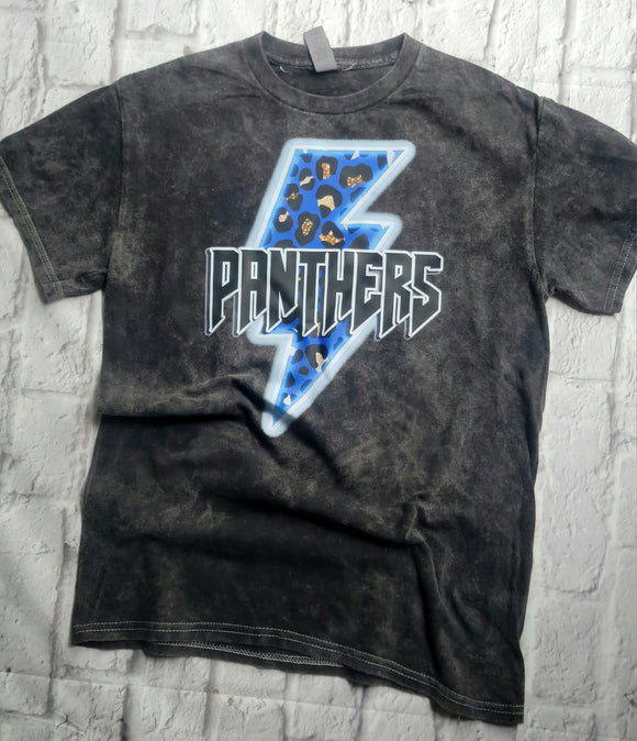 Neon bolt Panthers Tee