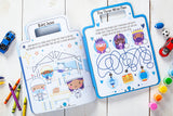 My Bible Backpack Activity Book (Boy's Christmas Gifts Idea)