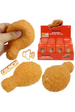Fried Chicken Crunchy Bead Slime Filled TPR Squishy Toy