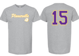 Plumerville Varsity numbers custom - leave number in notes, please!