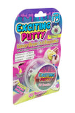 UV Light Reactive Exciting Silly Putty Jar - 12 pcs