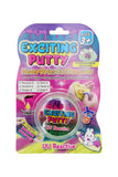 UV Light Reactive Exciting Silly Putty Jar - 12 pcs