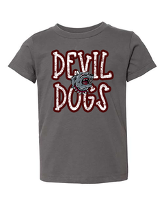 Girly Devil Dogs Distressed with Mascot