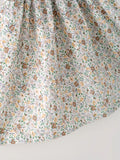 Neutral Floral Dress