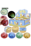 Glow In Dark Glitter Jiggly Dumpling Bao Bun Squishy