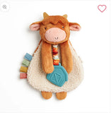 Highland Cow Lovey & Teether