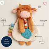 Highland Cow Lovey & Teether
