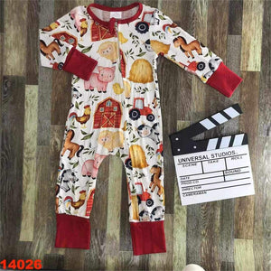 PRE ORDER red farm bamboo pj