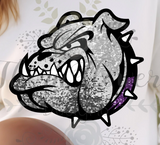 Faux Glitter Bulldogs tee