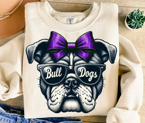 Plumerville Bulldog with bow
