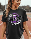 Bulldog baseball circle - Tultex