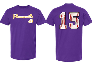 Plumerville Baseball numbers custom - leave number in notes, please!