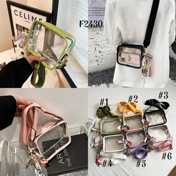 Clear shoulder bag