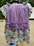 Purple Mermaid Scale Set