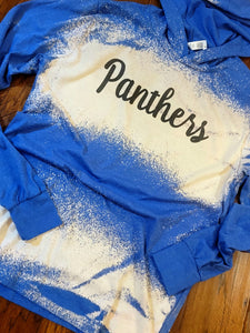 Panthers Bleached Hoodes tee