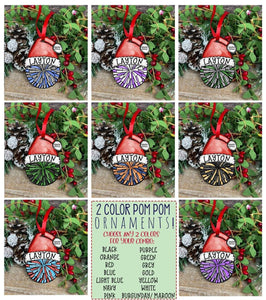 Personalized Sports Ornaments