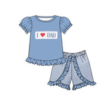 I <3 Dad sibling set