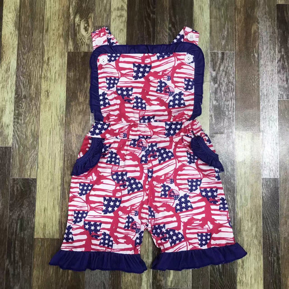 Abstract American Romper