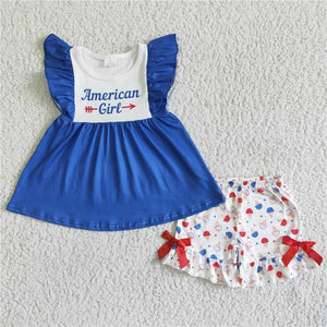American Girl Short Set