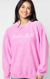 HollenBall Script Corded Crew
