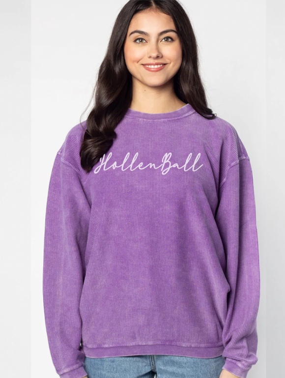 HollenBall Script Corded Crew