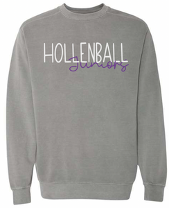 HollenBall Juniors No. 2 |Grey| Comfort Color Sweatshirt