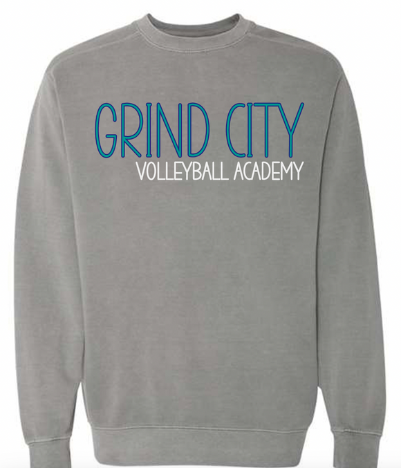 Grind City No. 1 |Grey| Comfort Color Sweatshirt