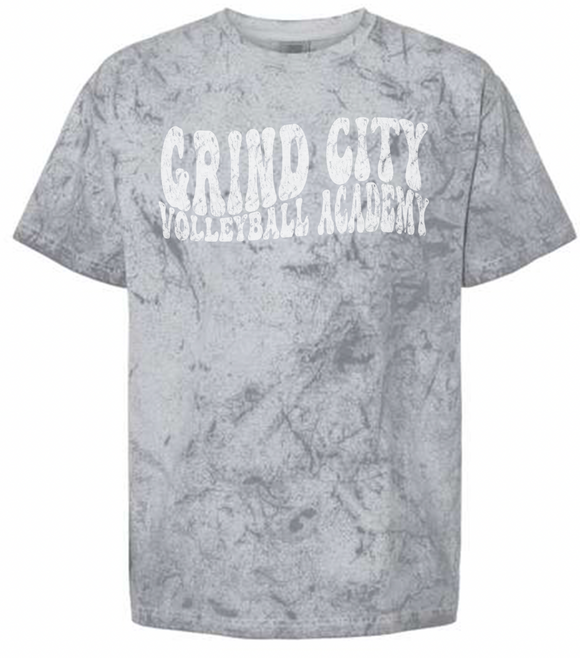 Retro Grind City |Comfort Colors| Colorblast Heavyweight T-Shirt